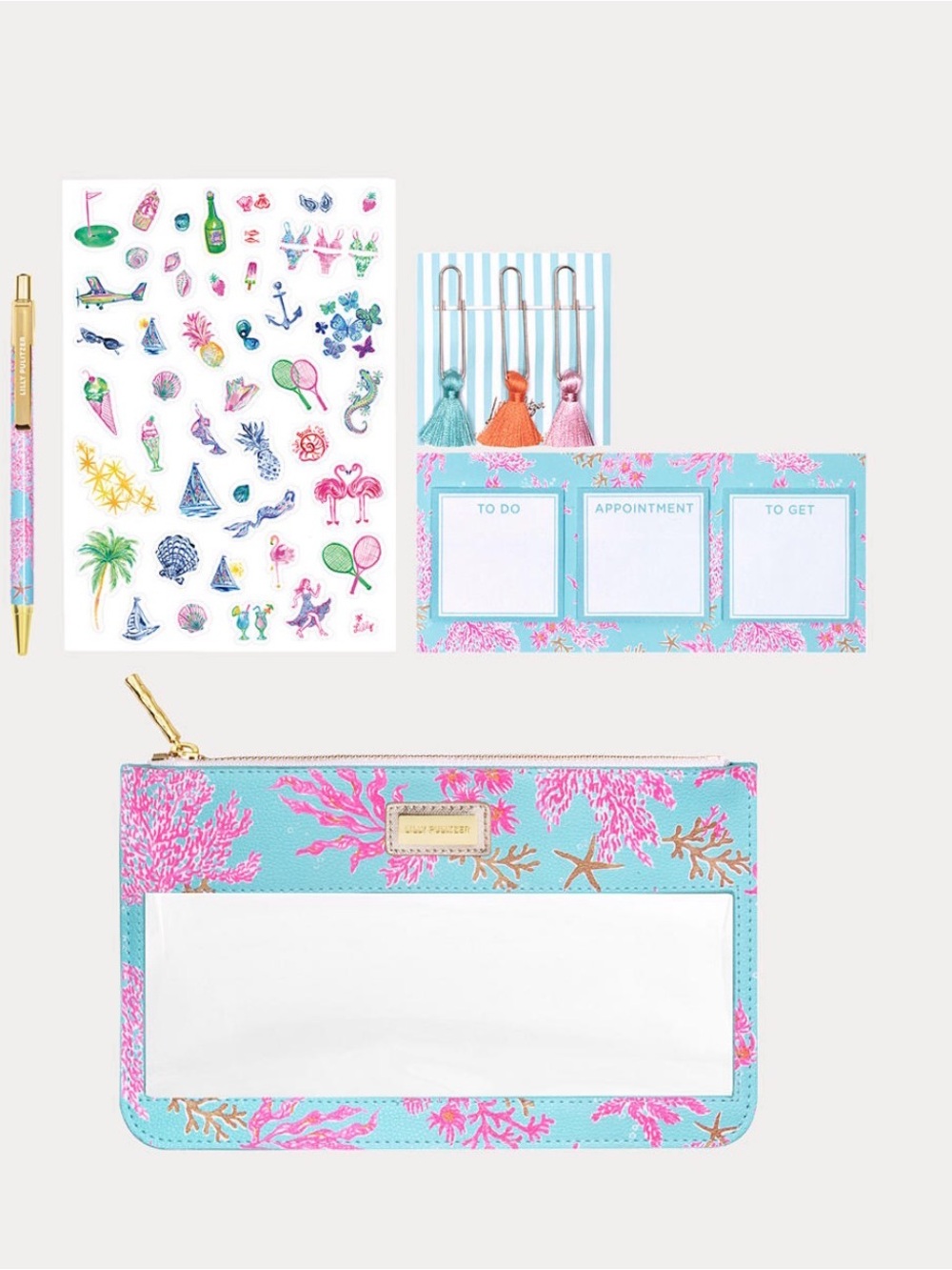 NWT Lilly Pulitzer Agenda Bonus Pack